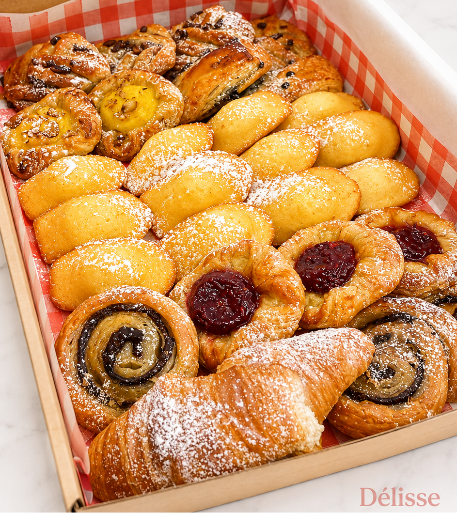 Mini Pastry &amp; Madeleine Platter