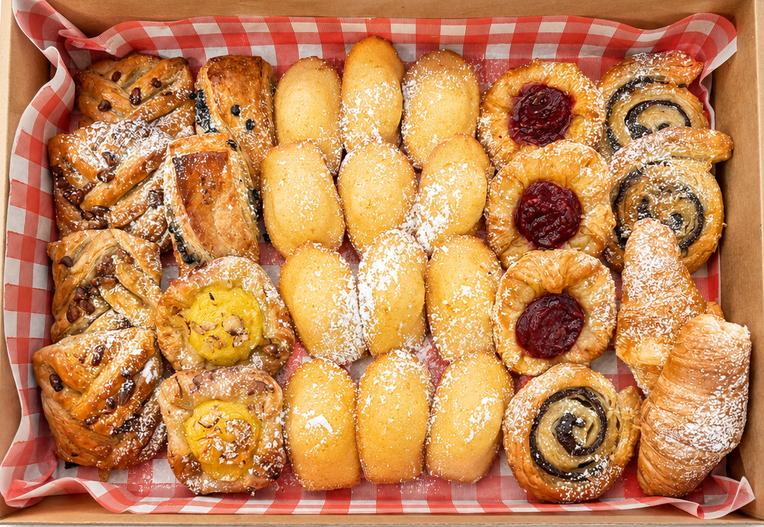 Mini Pastry &amp; Madeleine Platter