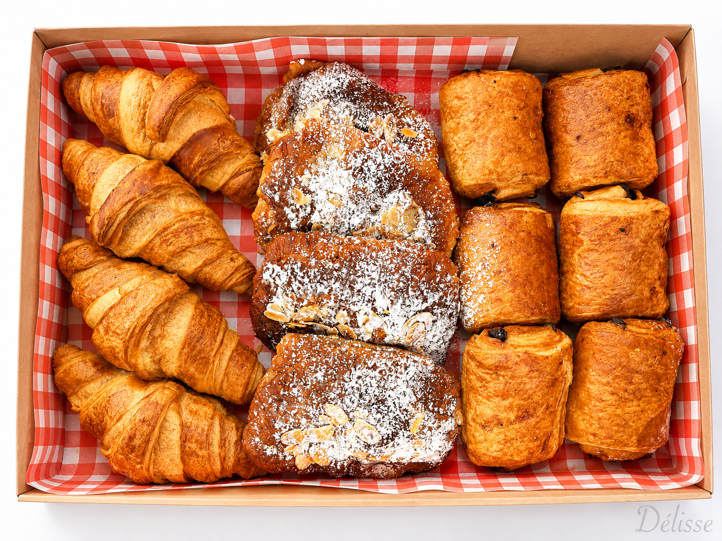 Large Croissant Platter – 14 Pieces