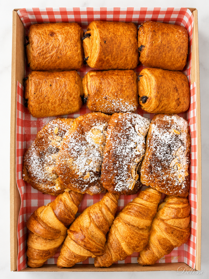Large Croissant Platter – 14 Pieces