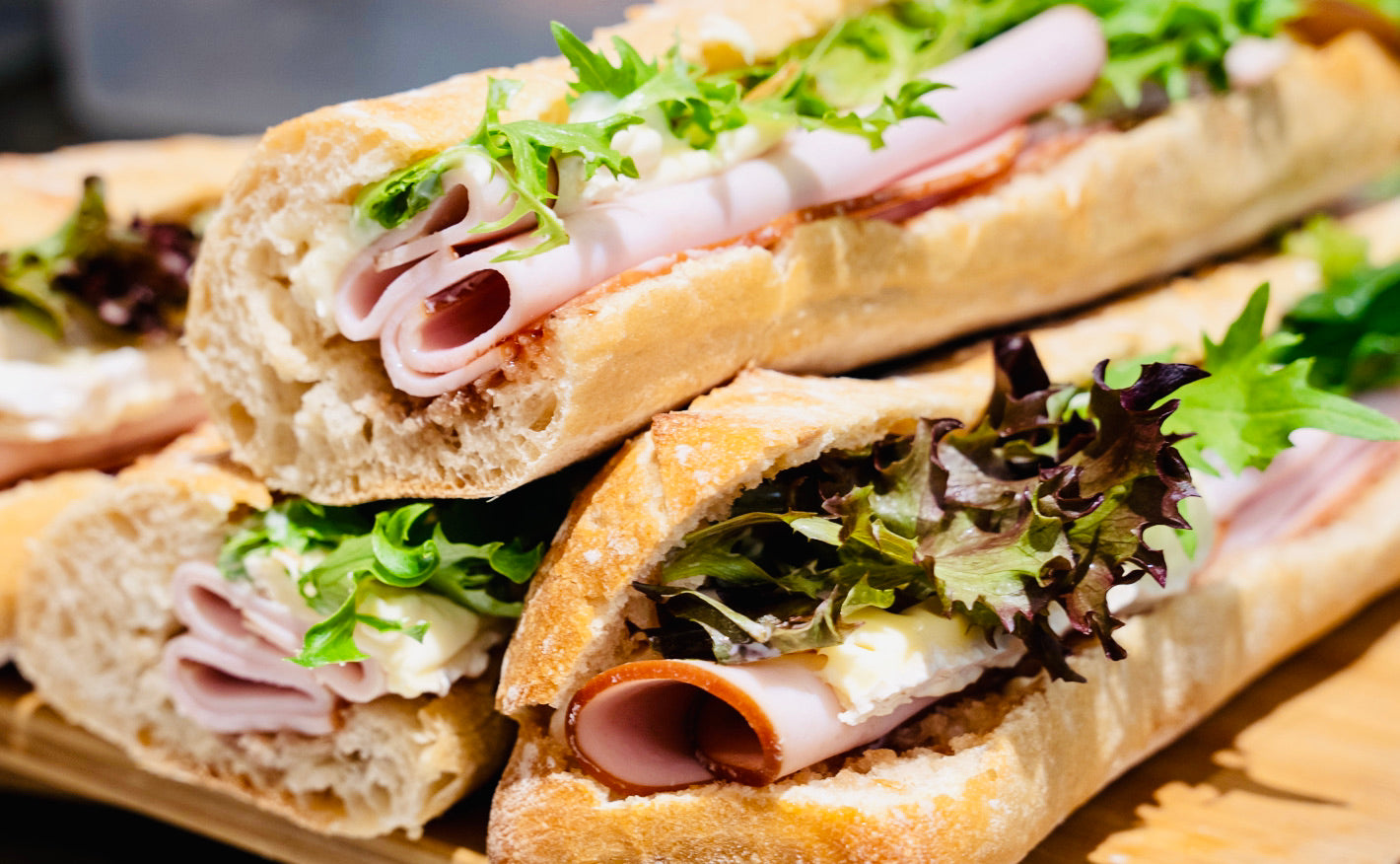 French Turkey Baguette