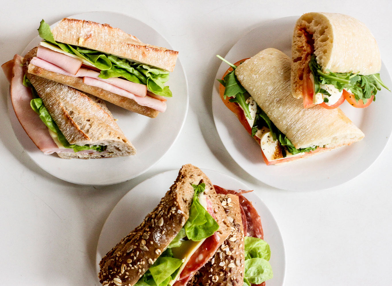 Half Baguette Sandwich