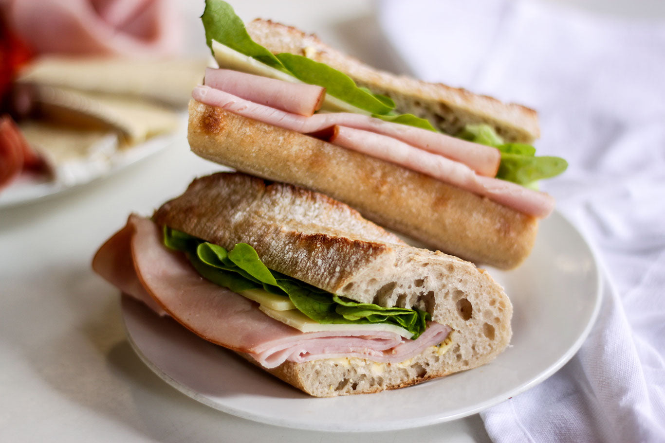 Ham & Cheese Baguette
